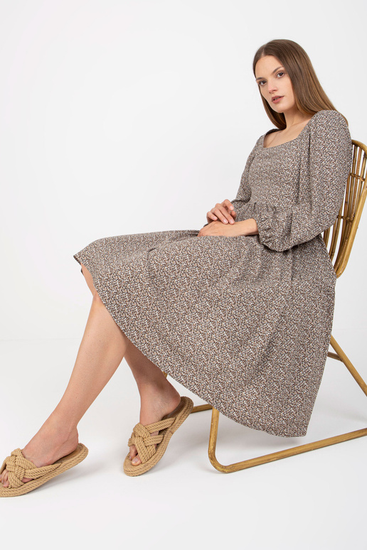 Beež midikleit viskoosprintidega ZULUNA Beež midikleit viskoosprintidega ZULUNA