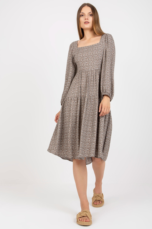 Beež midikleit viskoosprintidega ZULUNA Beež midikleit viskoosprintidega ZULUNA