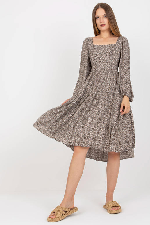 Beež midikleit viskoosprintidega ZULUNA Beež midikleit viskoosprintidega ZULUNA