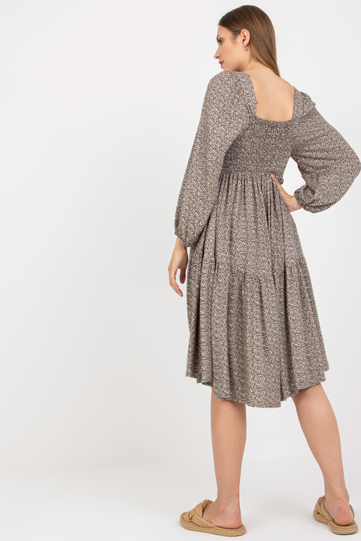 Beež midikleit viskoosprintidega ZULUNA Beež midikleit viskoosprintidega ZULUNA