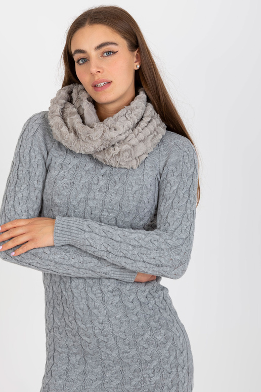 Hall naiste kunstkarusnahast korsten