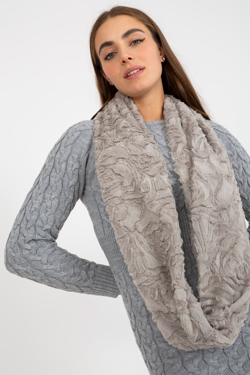 Hall naiste kunstkarusnahast korsten