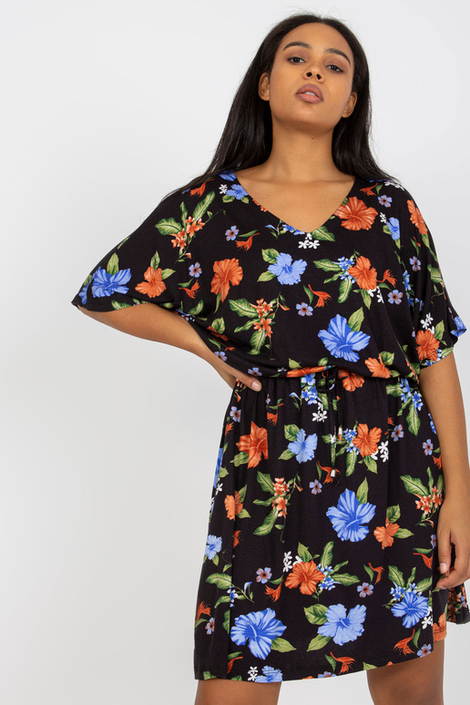 Must ja sinine lilleline suures...