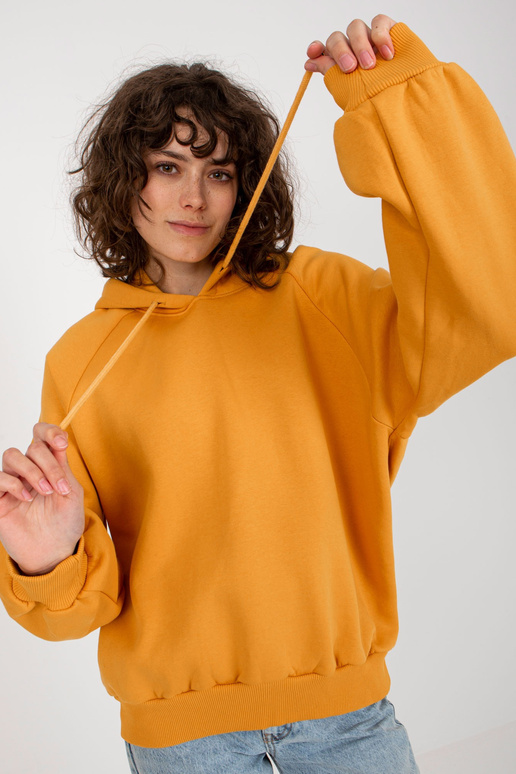 Tumekollane dressipluus basic oversize