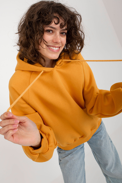 Tumekollane dressipluus basic oversize