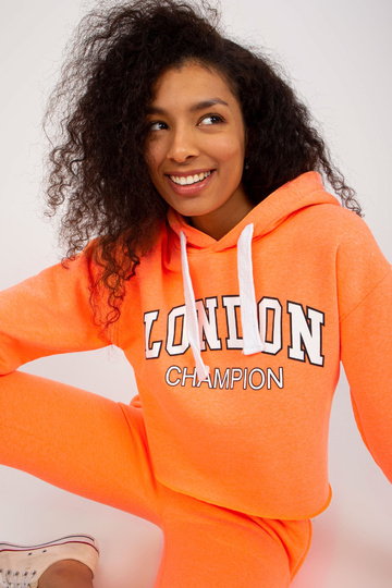 Fluo oranž Laraina trükiga...