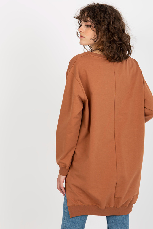 Bluza VI-BL-3102.01P L.PRUUN/ORANŽ