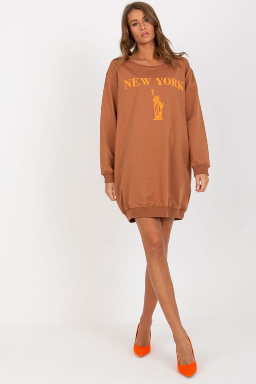 Bluza VI-BL-3212.15X L.PRUUN/ORANŽ