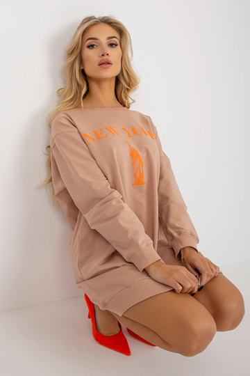 Bluza VI-BL-3212.15X BEEŽ/ORANŽ