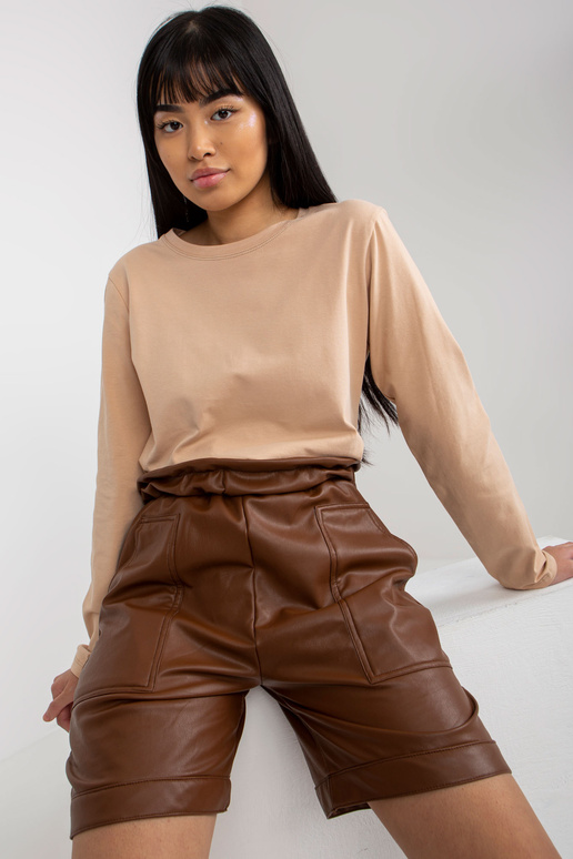 Lühikesed püksid-VI-SN-155.65P-pruunid