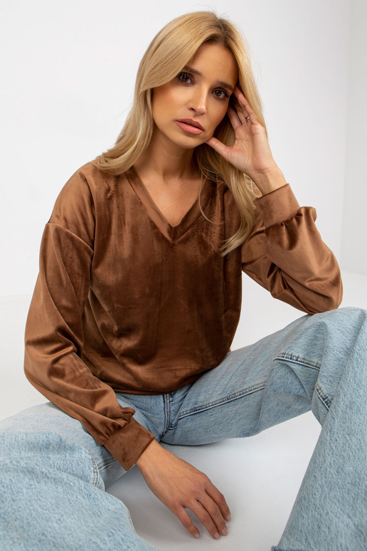 Bluzka-RP-BZ-8188.22X-ciemny brazowy Bluzka-RP-BZ-8188.22X-ciemny brazowy