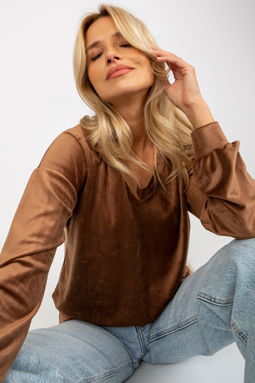 Bluzka-RP-BZ-8188.22X-ciemny brazowy Bluzka-RP-BZ-8188.22X-ciemny brazowy