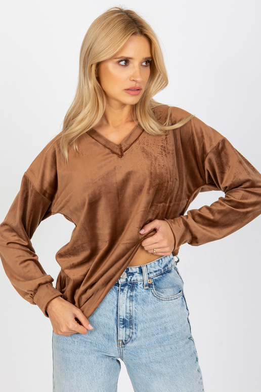 Bluzka-RP-BZ-8188.22X-ciemny brazowy Bluzka-RP-BZ-8188.22X-ciemny brazowy