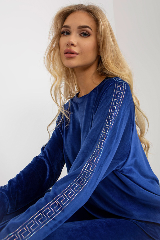 Koobalt kaheosaline veluurkomplekt... Koobalt kaheosaline veluurkomplekt...