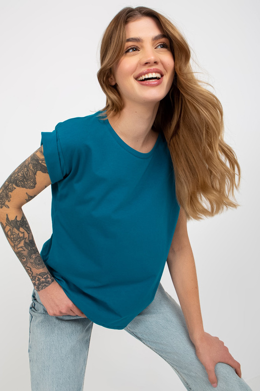 Revolution sea basic t-särk ümara kaelusega