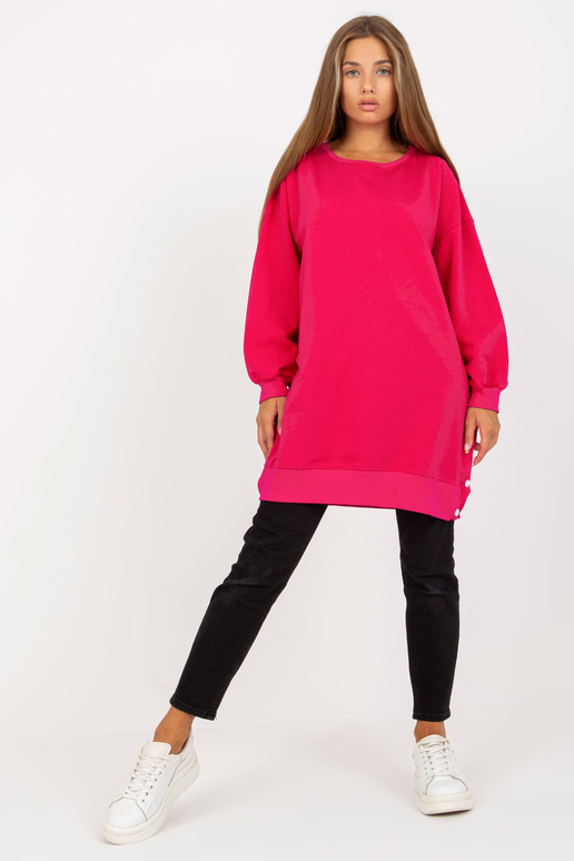 Fuksia värvi tuunika pikkade...