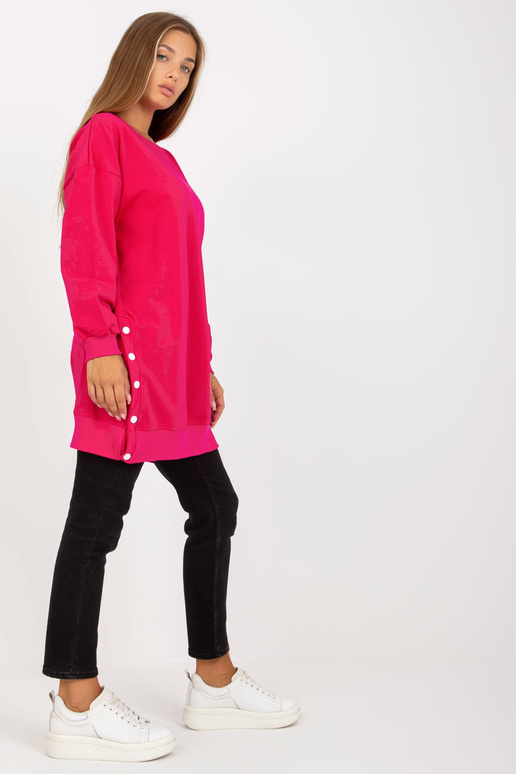 Fuksia värvi tuunika pikkade...