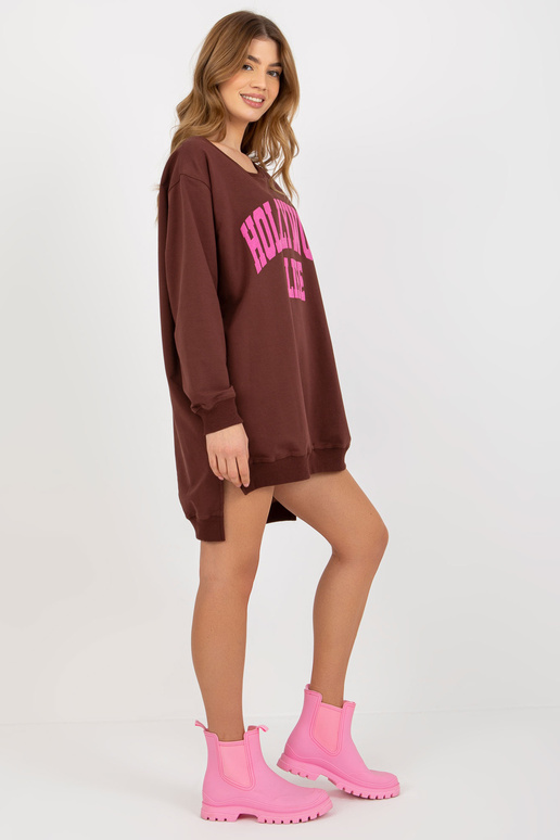 Bluza VI-BL-3102.01P D.PRUUN/ROOSA