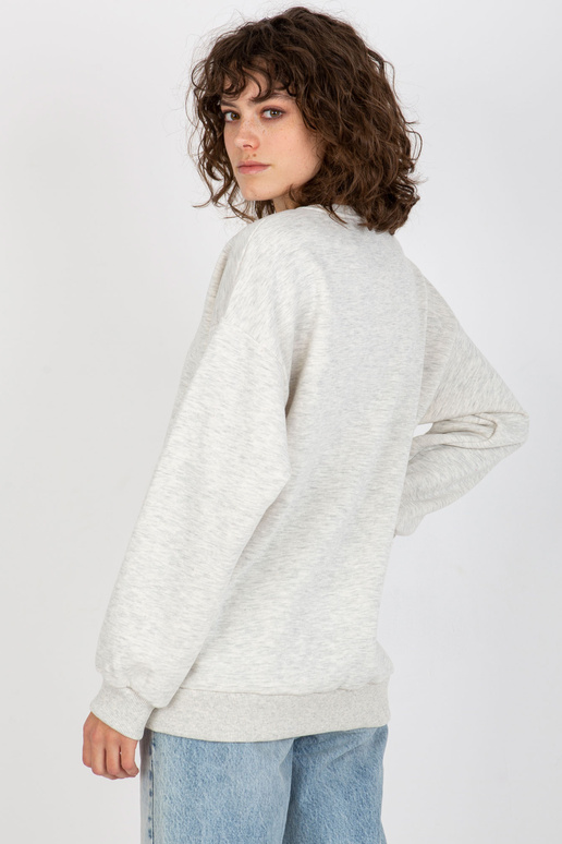 Helehall Oversize kapuutsita kampsun