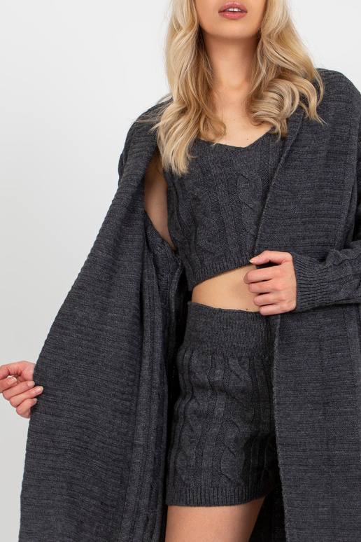 Tumehall kolmeosaline ülaosaga kootud...