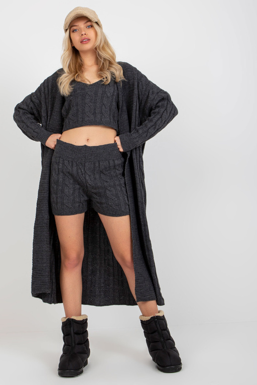 Tumehall kolmeosaline ülaosaga kootud...