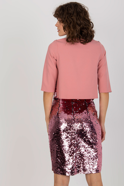 Määrdunud roosa litritega pidulik 3/4...