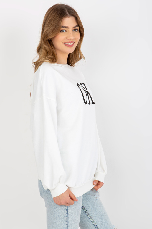 Valge lahtine oversize dressipluus...