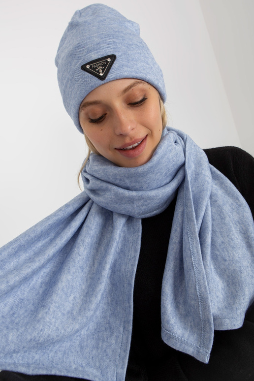 Sinine kaheosaline salliga talvekomplekt