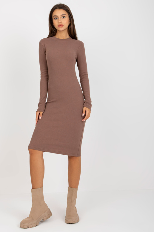 Pruun Fit Basic puuvillane soonikkleit Pruun Fit Basic puuvillane soonikkleit