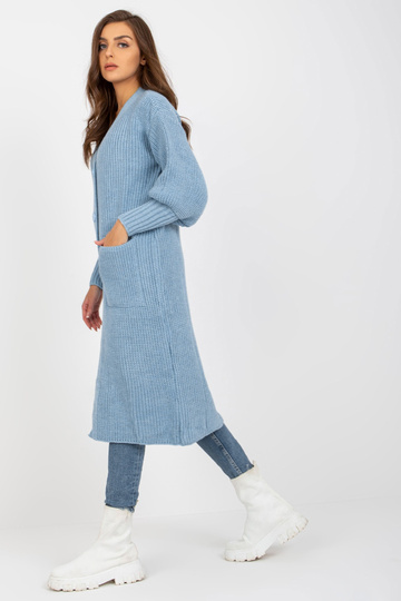 Helesinine pikk nööpidega... 2