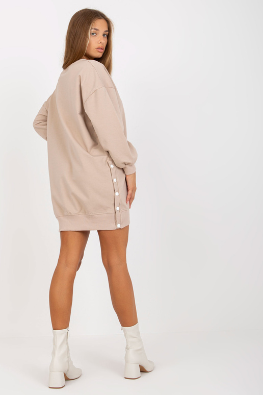 Beež lihtne puuvillane tuunika RUE PARIS