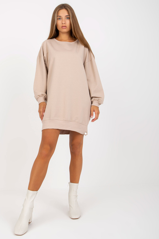 Beež lihtne puuvillane tuunika RUE PARIS