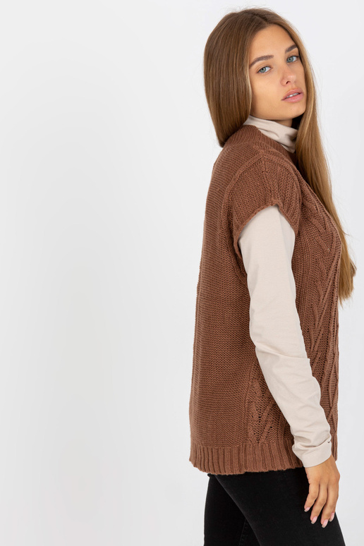 SUBLEVEL pruun trossiga kootud vest SUBLEVEL pruun trossiga kootud vest