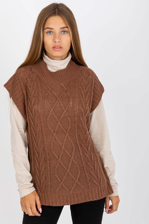 SUBLEVEL pruun trossiga kootud vest SUBLEVEL pruun trossiga kootud vest