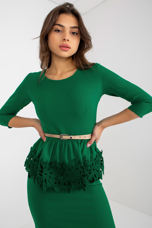 Roheline liibuv kokteilikleit baski... Roheline liibuv kokteilikleit baski...