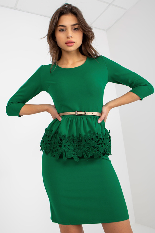 Roheline liibuv kokteilikleit baski... Roheline liibuv kokteilikleit baski...