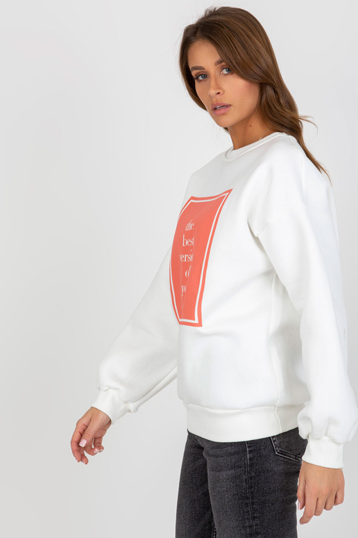 Ecru polsterdatud oversize trükiga...