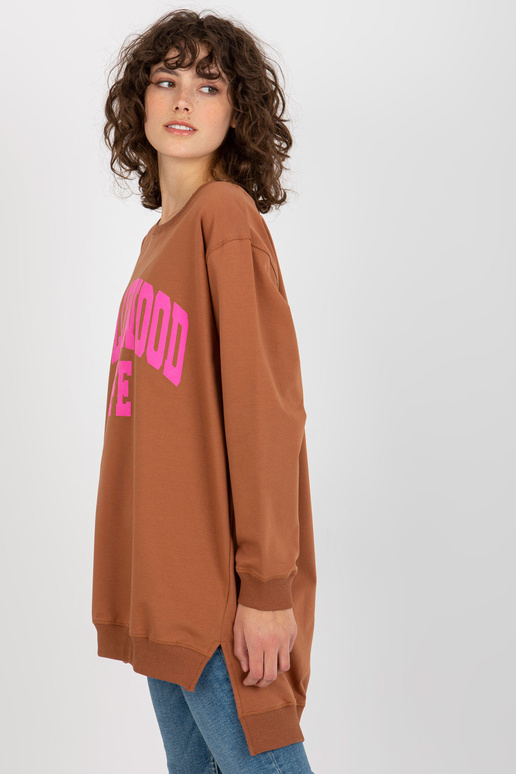 Bluza VI-BL-3102.01P L.PRUUN/ROOSA