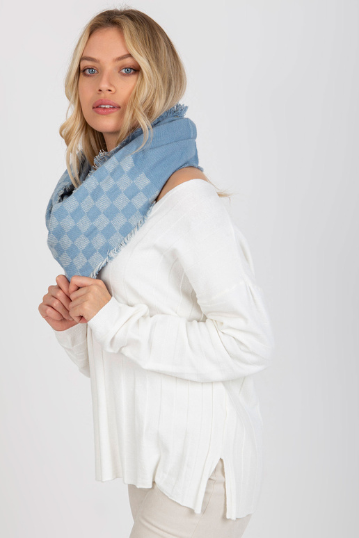 Sinivalge naiste villane talvesall