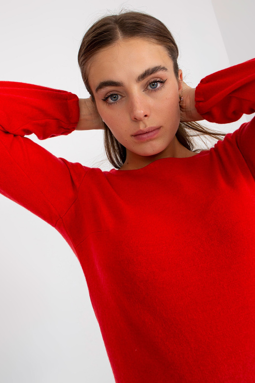 Punane vabaaja pluus ažuurse...