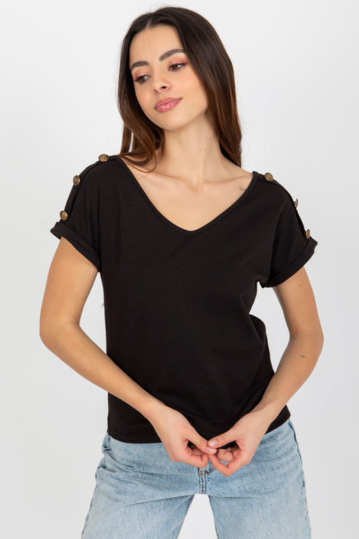 Must vabaaja lühikeste varrukatega...