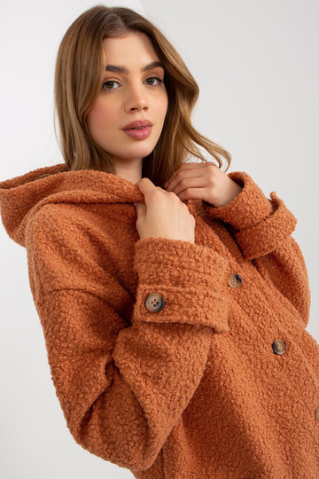 Tumeoranž plüüsis taskutega... 2