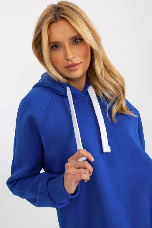 Koobaltist pikk taskutega dressipluus