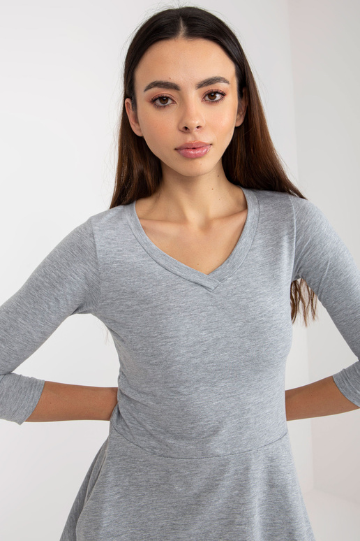 Hall laienenud V-kaelusega minikleit Hall laienenud V-kaelusega minikleit