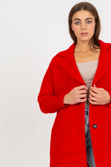 Punane naiste alpakamantel... 2