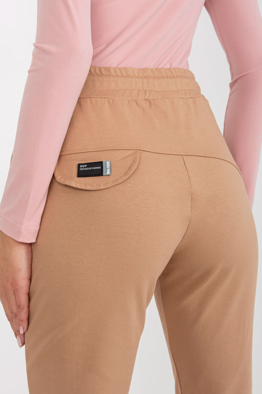 Sidemega kaameli naiste dressipüksid