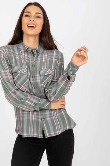 Khakivärvi naiste ruuduline...