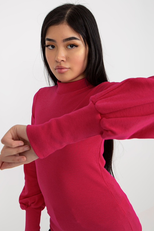 Fuksiapuuvillane Basic triibuline...