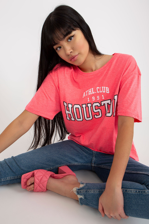 Fluo roosa lahtine naiste trükitud...