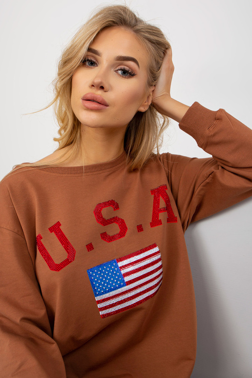 Bluza VI-BL-3192.23P HELEPRUUN